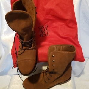 Carolina Herrera Combat Boots